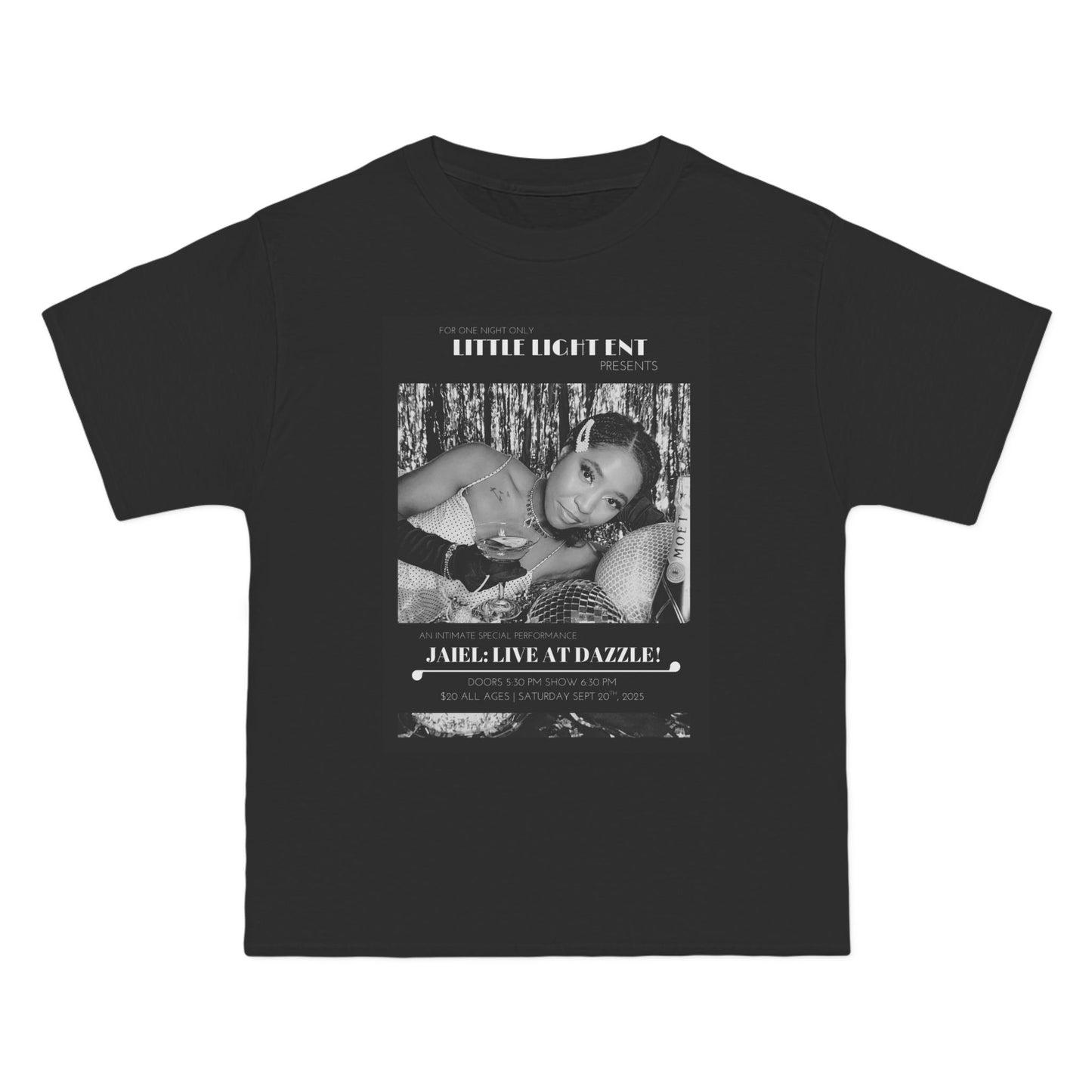 Jaiel One Night Only Live at Dazzle T-shirt