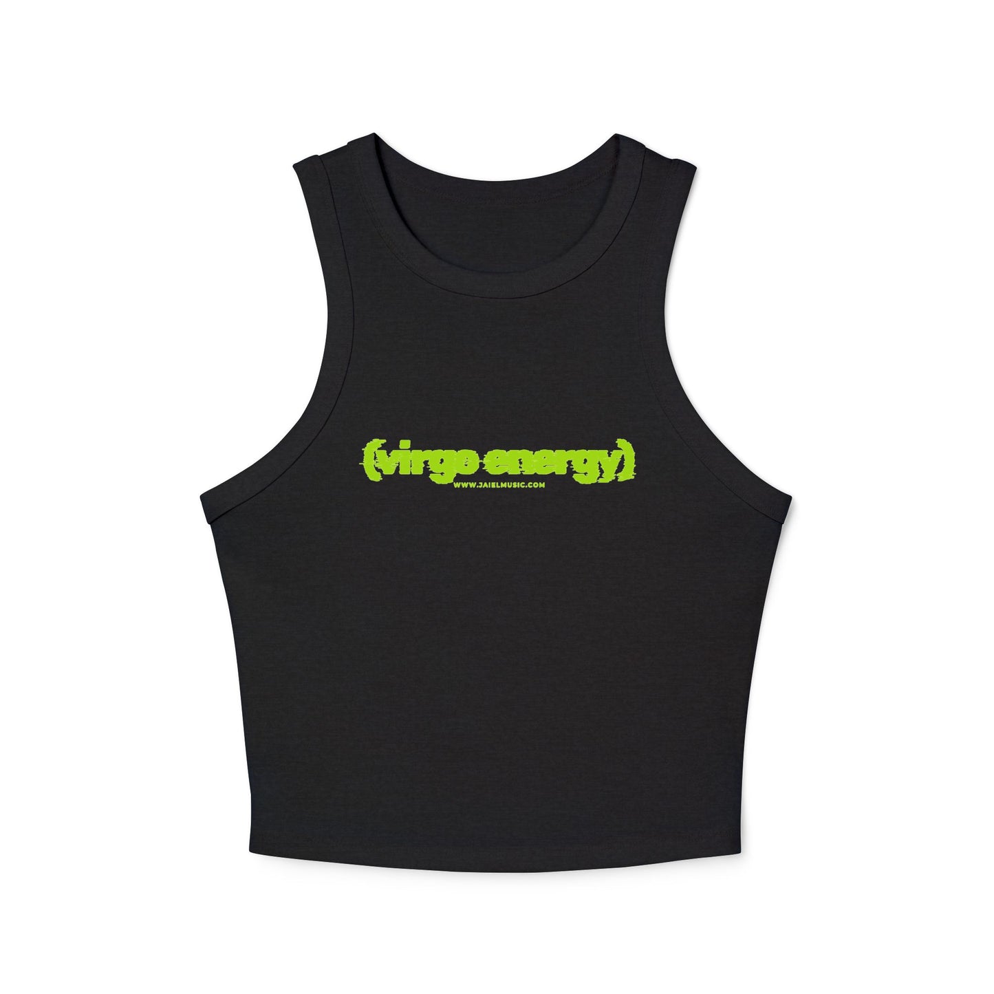 Virgo Energy Cropped Tank Top (Green)